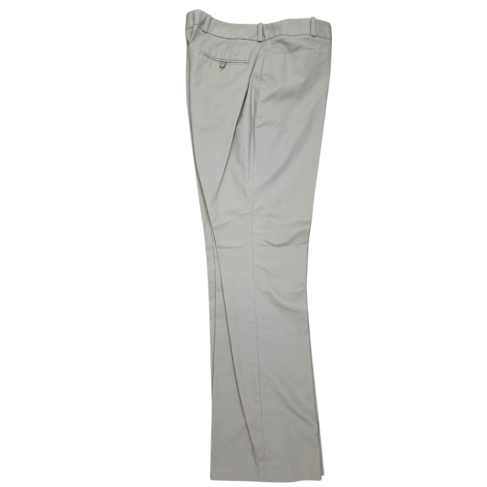 Calvin Klein Cream Straight Leg Stretch Pants Size 8 Petite - Picture 8 of 13